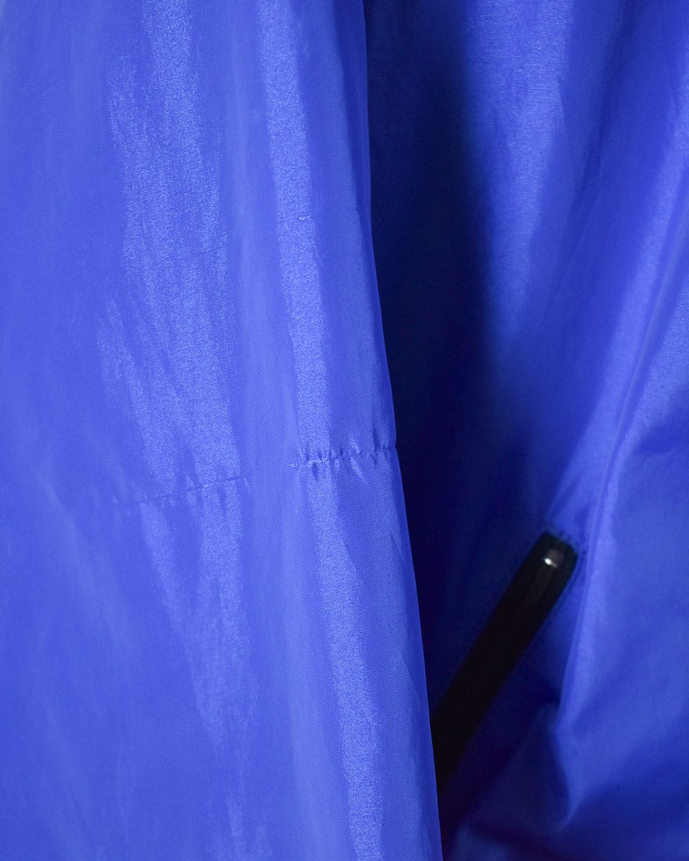 Blue Patagonia Fleece Lined Windbreaker Jacket - Large