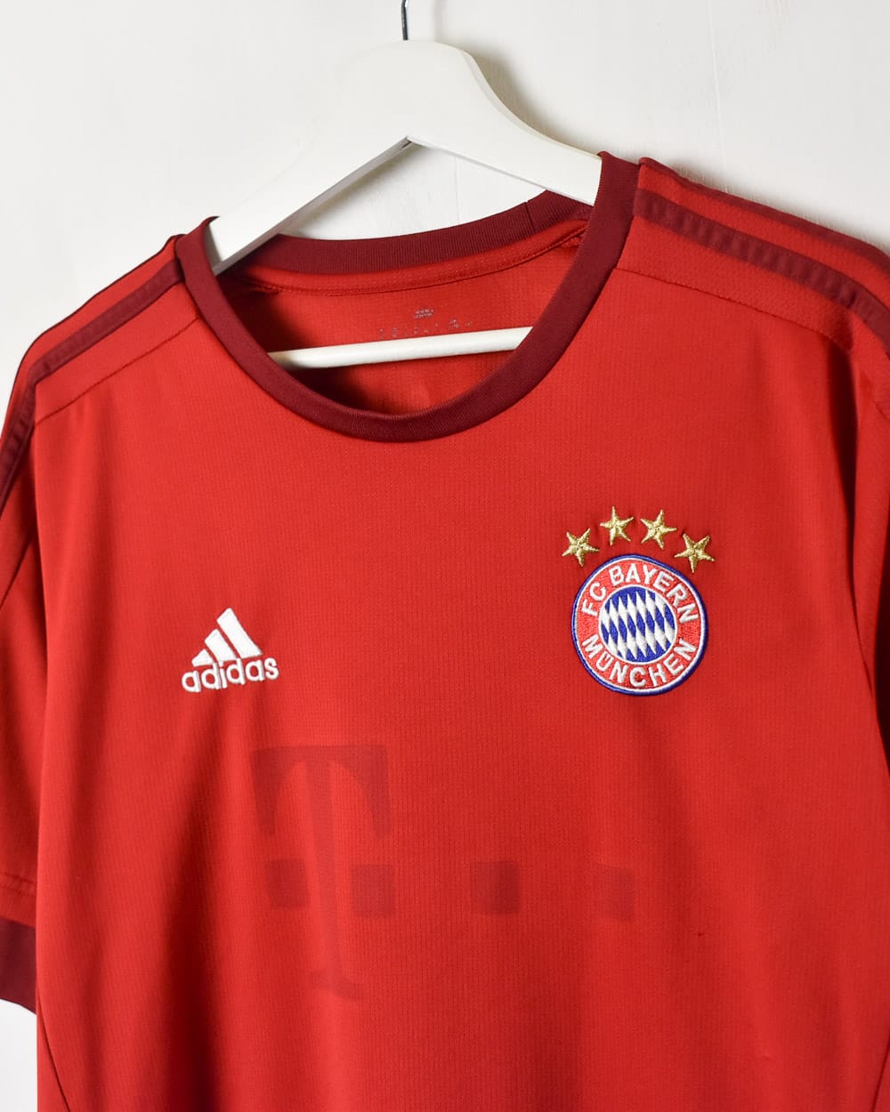 Adidas Bayern Munich 15/16 Home Football Shirt - X-Large - Domno Vintage