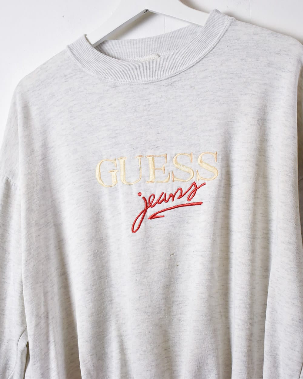 Stone Guess Jeans Thin Sweatshirt - Small