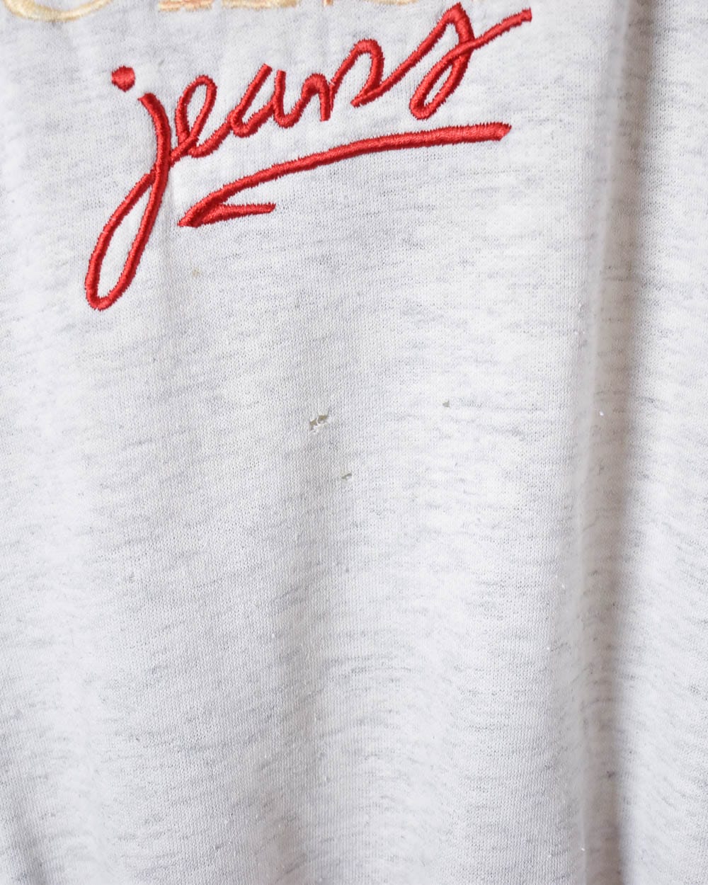 Stone Guess Jeans Thin Sweatshirt - Small