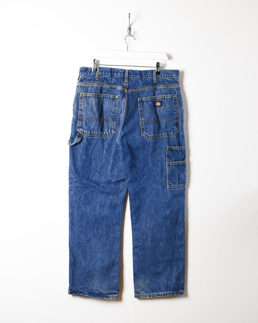 Dickies Flannel Lined Carpenter Jeans - W34 L30 - Domno Vintage