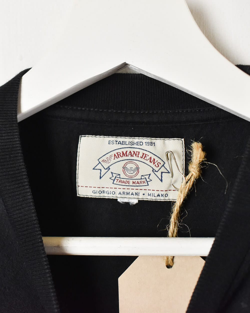 Armani Jeans Pocket T-Shirt - Medium - Domno Vintage