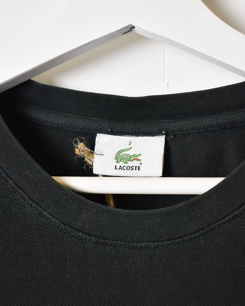 Black Lacoste T-Shirt - Large