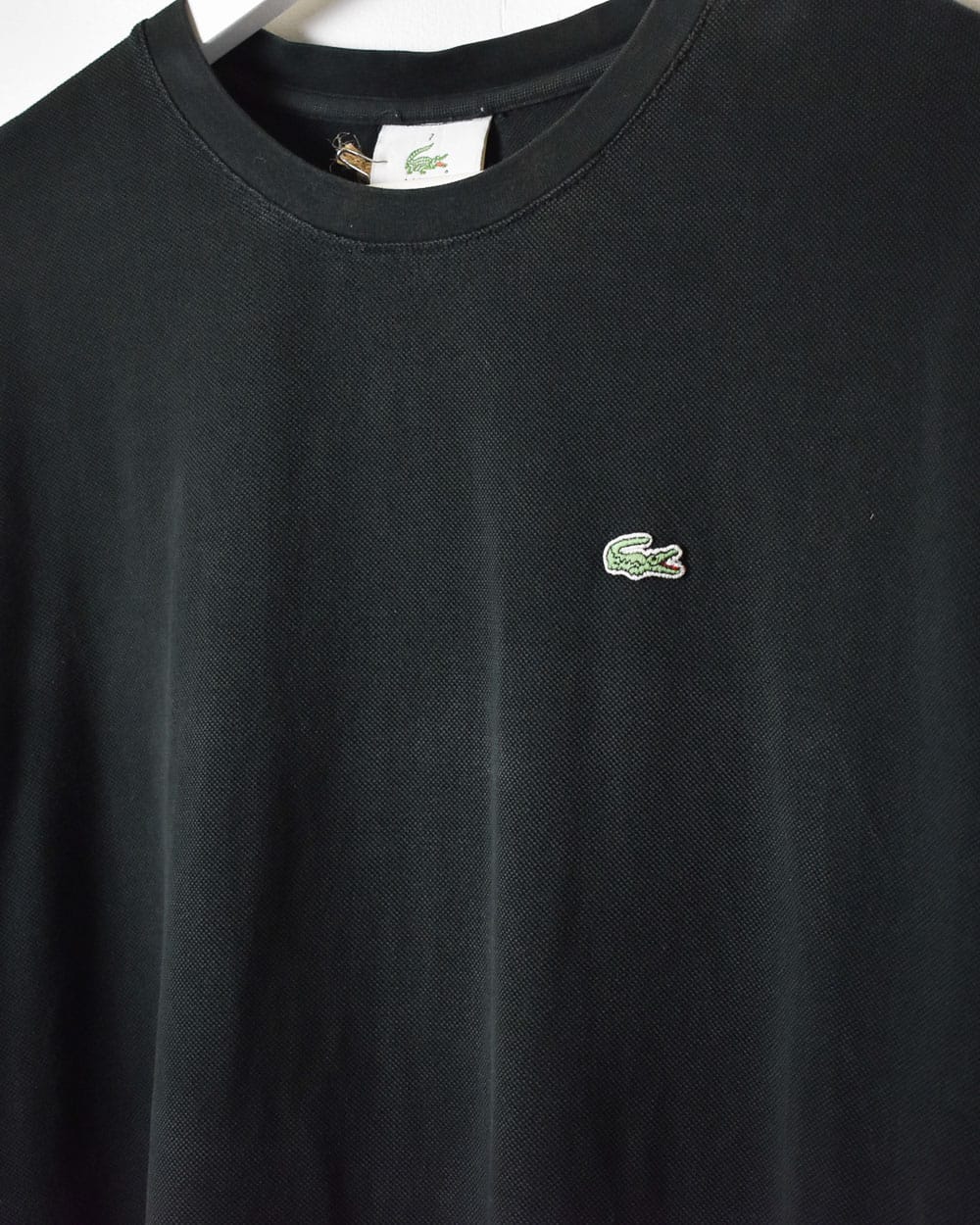 Black Lacoste T-Shirt - Large