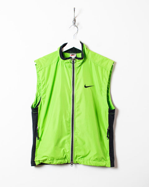 Van hen referentie Bemiddelaar Vintage 90s Green Nike Windbreaker Vest - Small Polyester– Domno Vintage