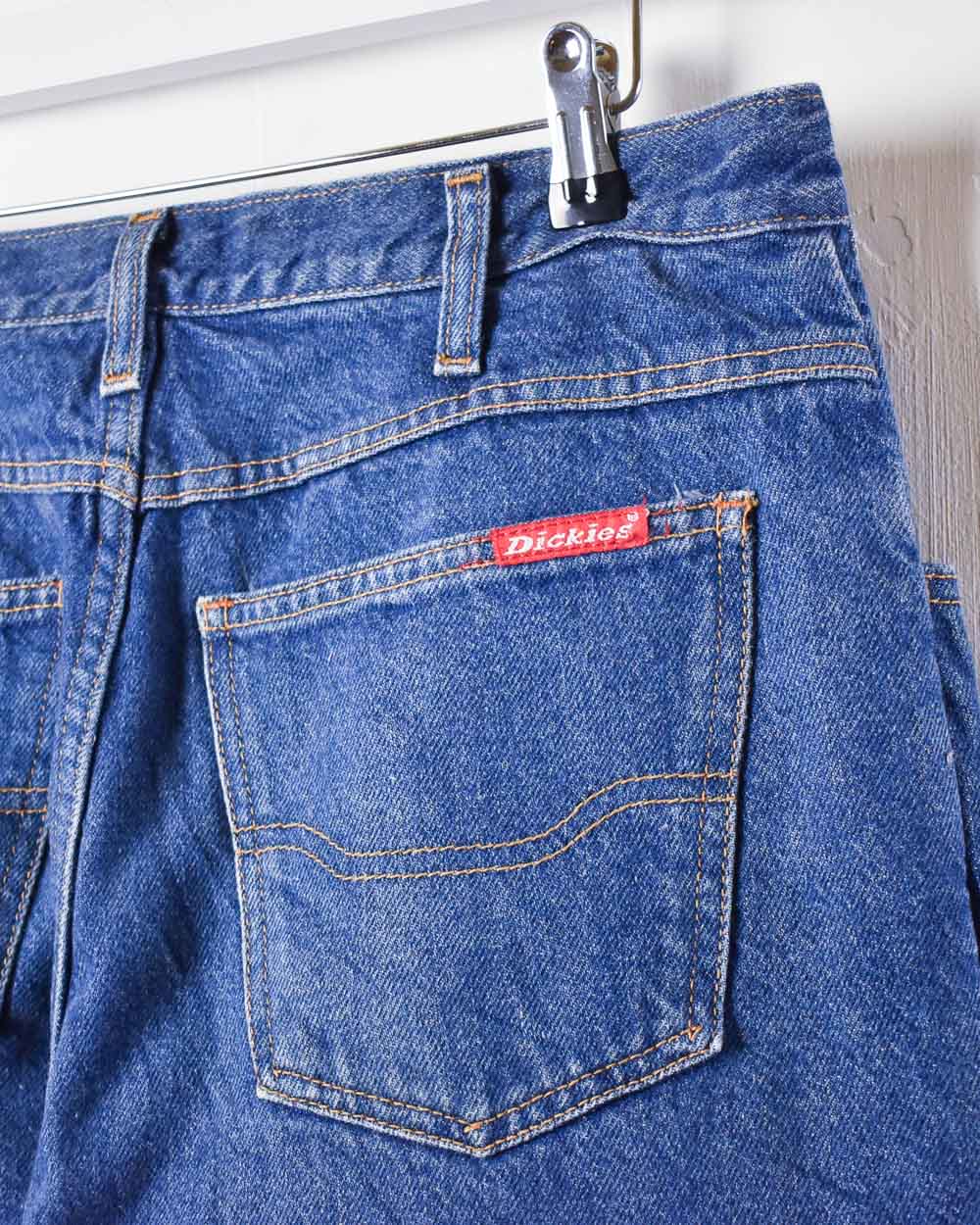 Dickies Flannel Lined Jeans - W34 L32 - Domno Vintage