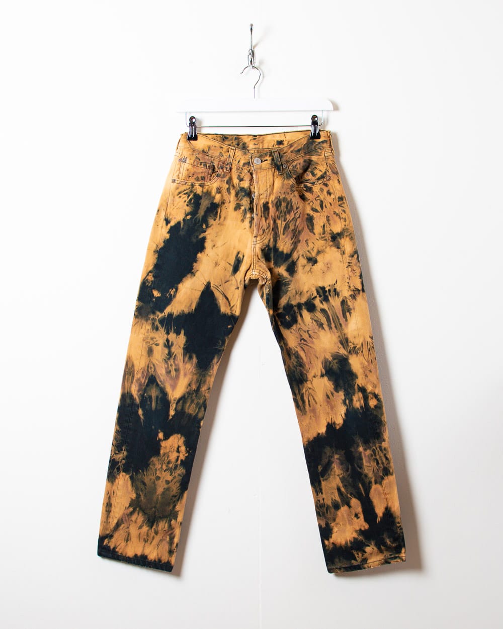 Neutral Levi's 501 Acid Washed Jeans - W28 L30