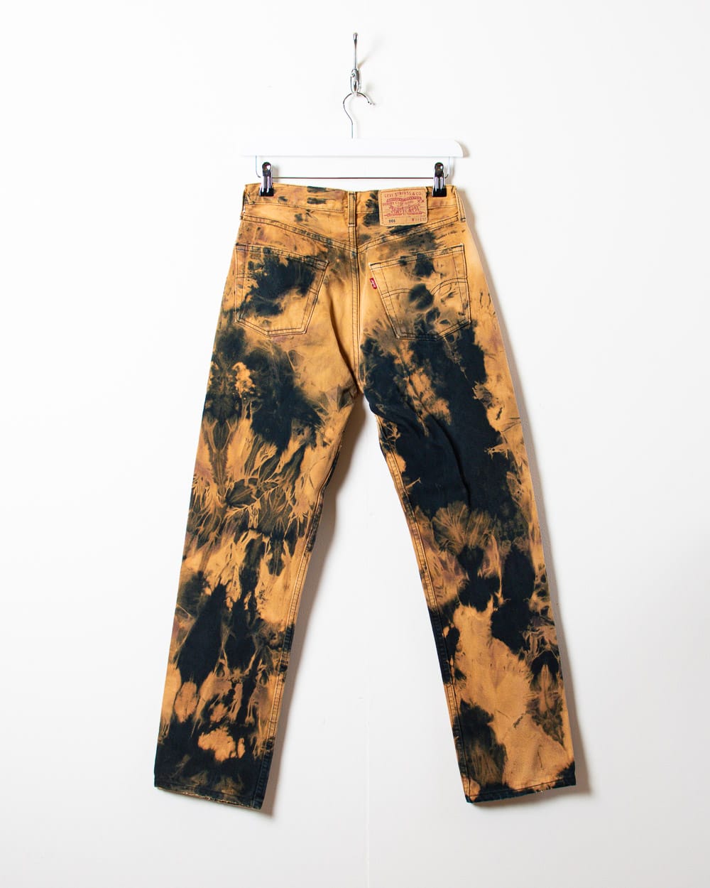 Neutral Levi's 501 Acid Washed Jeans - W28 L30