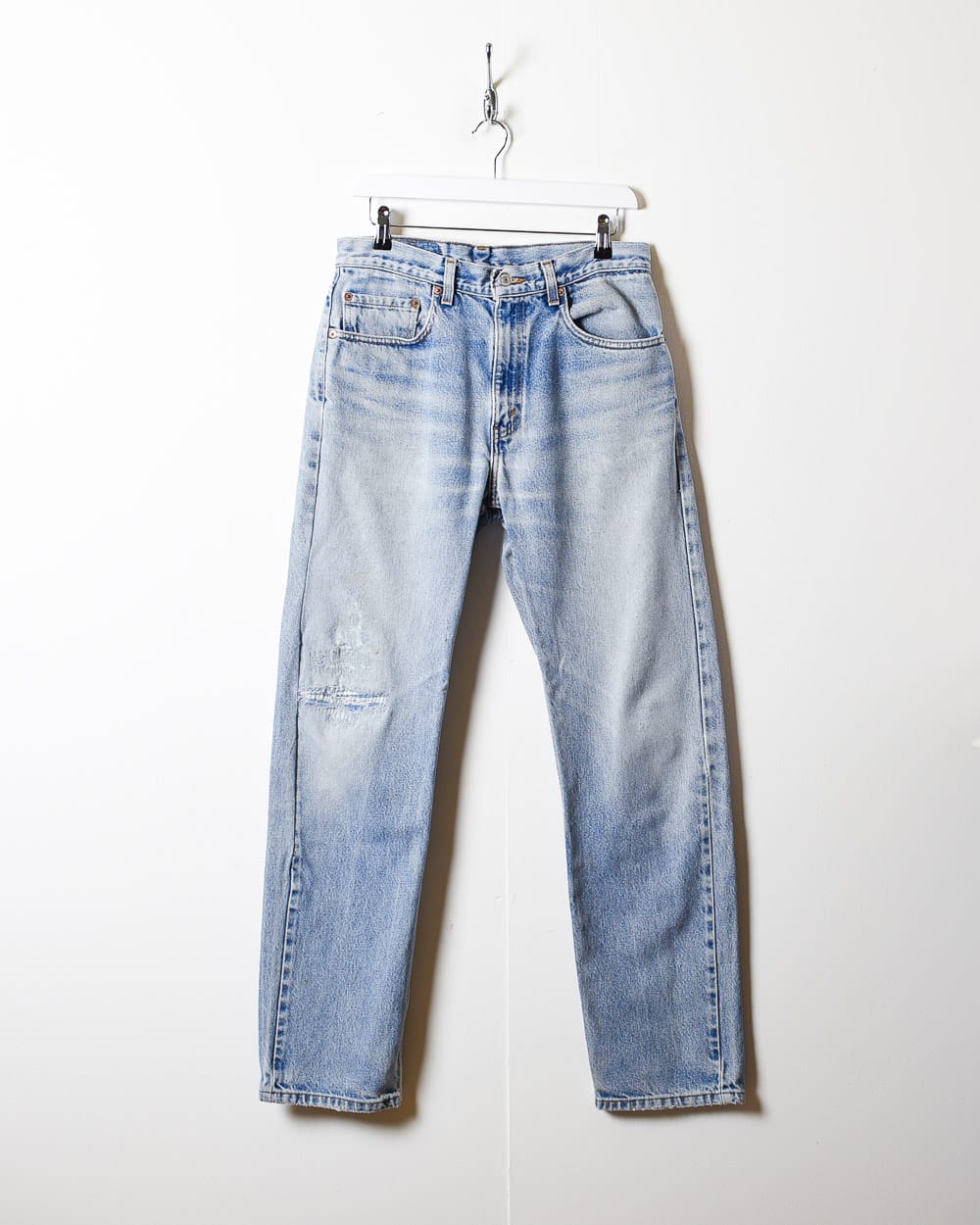 BabyBlue Levi's USA Distressed 505 Jeans - W32 L32