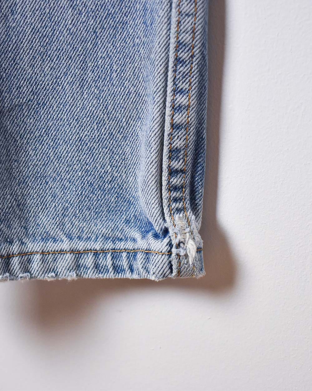 BabyBlue Levi's USA Distressed 505 Jeans - W32 L32