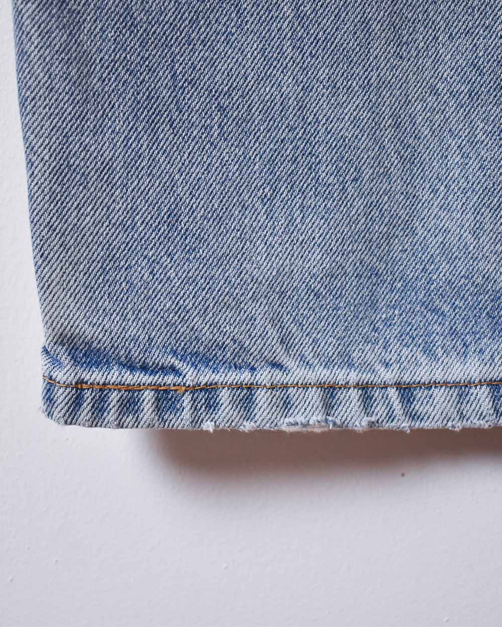 BabyBlue Levi's USA Distressed 505 Jeans - W32 L32