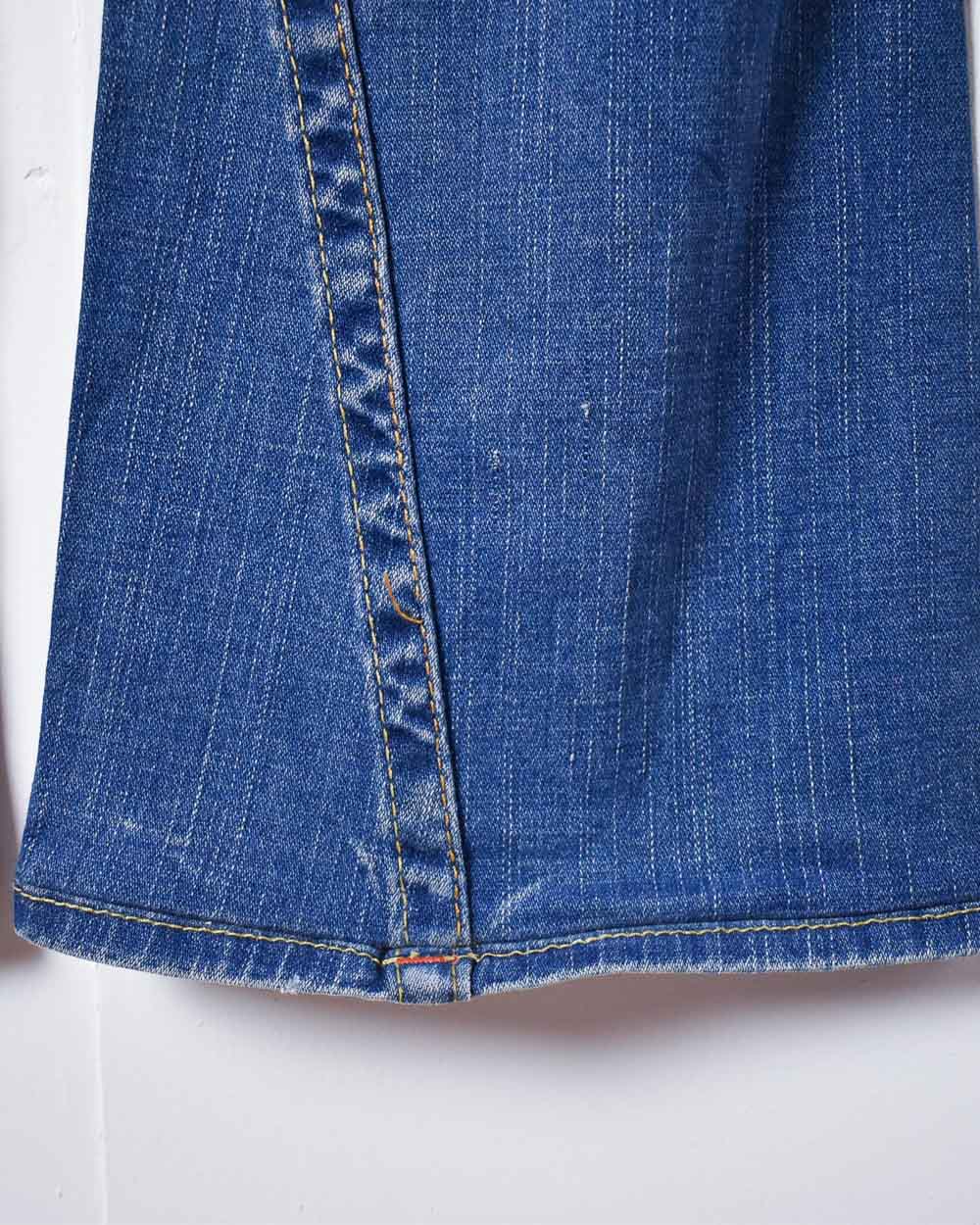 Blue True Religion Women's Flared Jeans - W34 L32