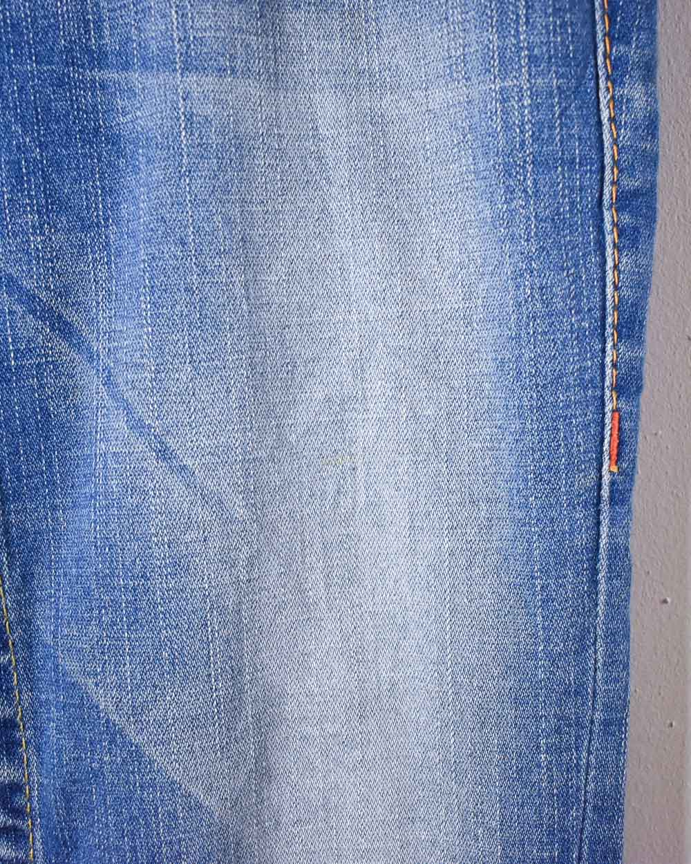 Blue True Religion Women's Flared Jeans - W34 L32