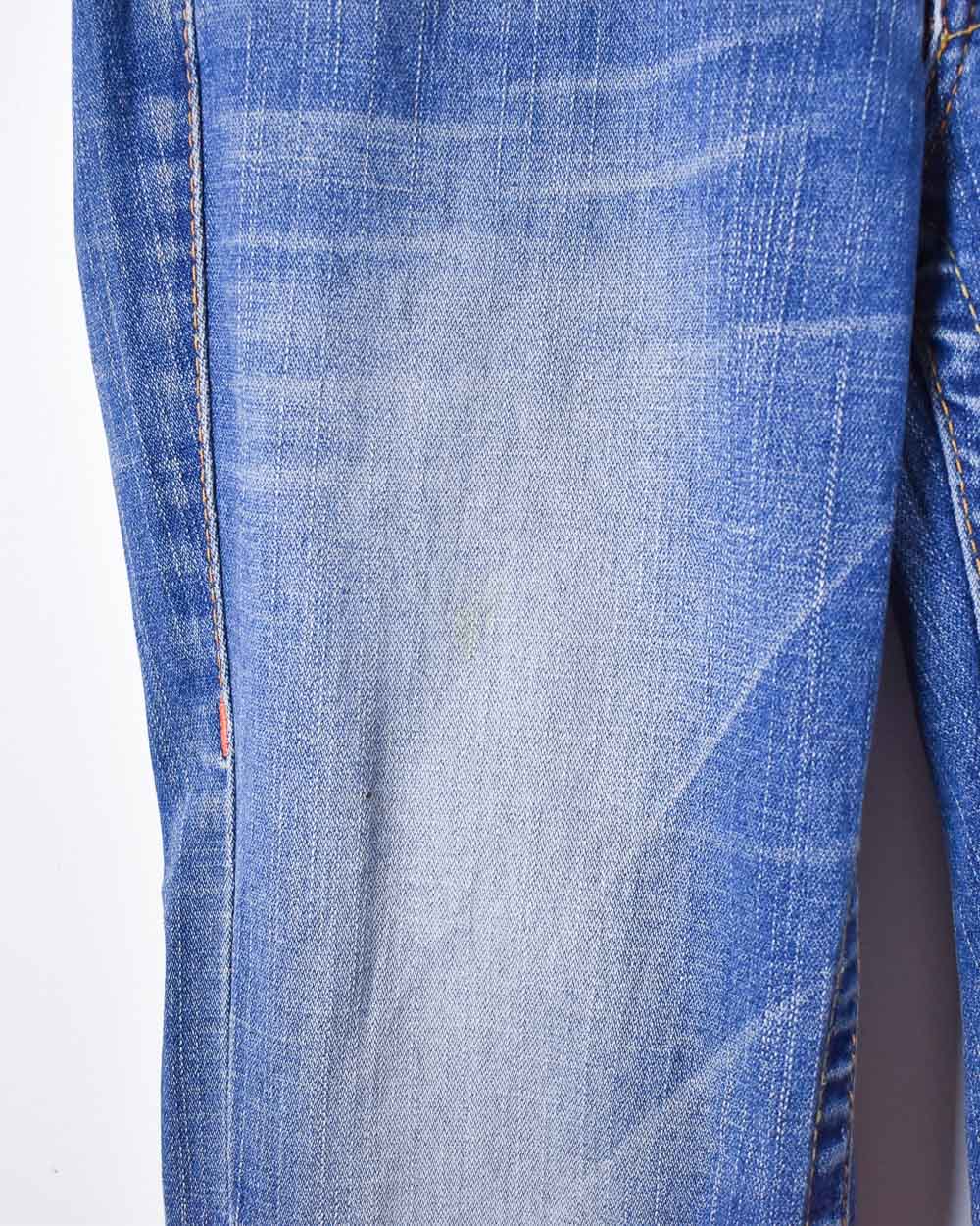 Blue True Religion Women's Flared Jeans - W34 L32