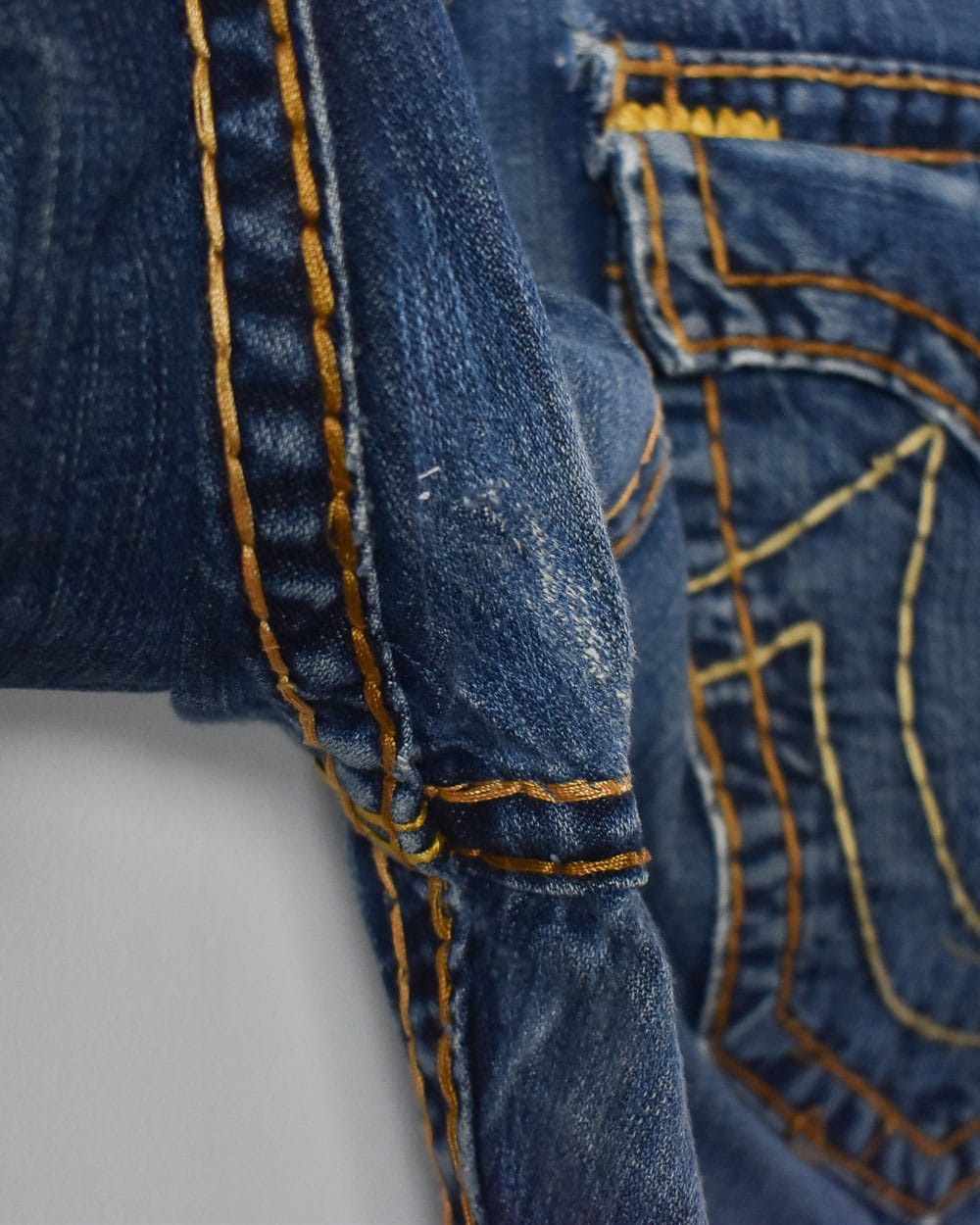 Blue True Religion Women's Jeans - W36 L32