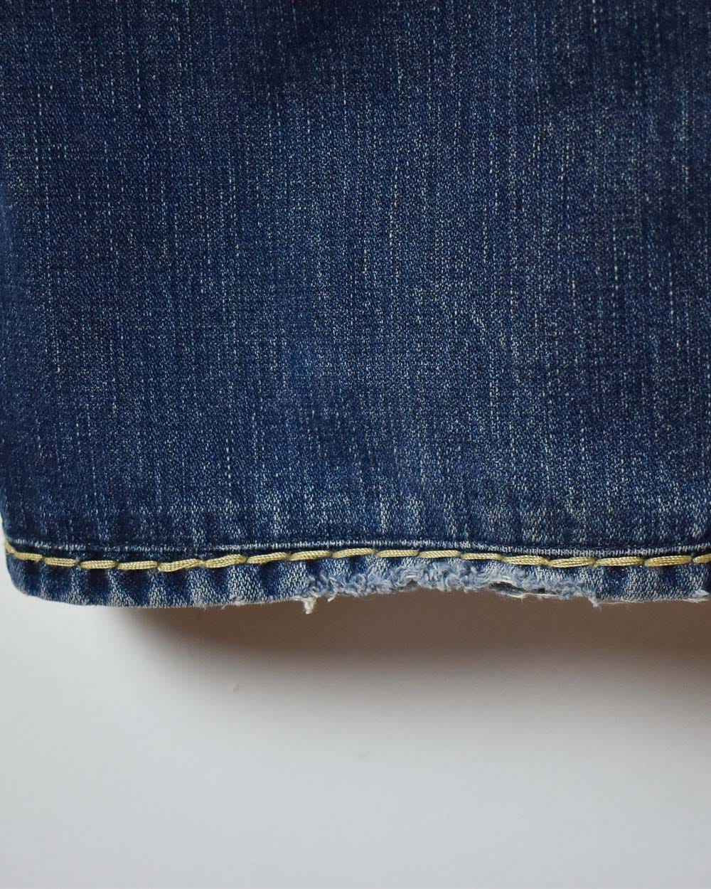 Blue True Religion Women's Jeans - W36 L32