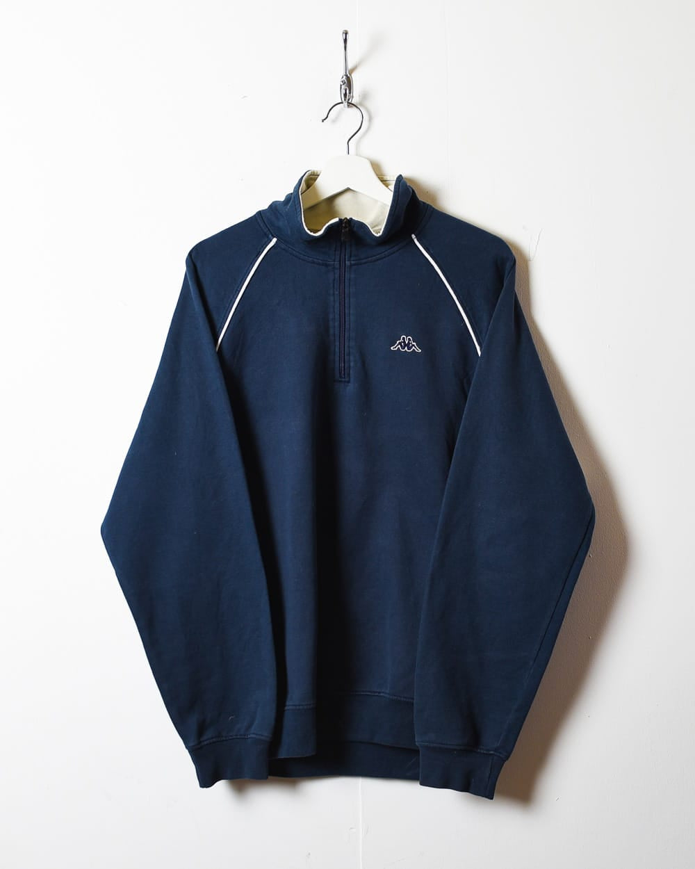 Navy Kappa 1/4 Zip Sweatshirt - Large