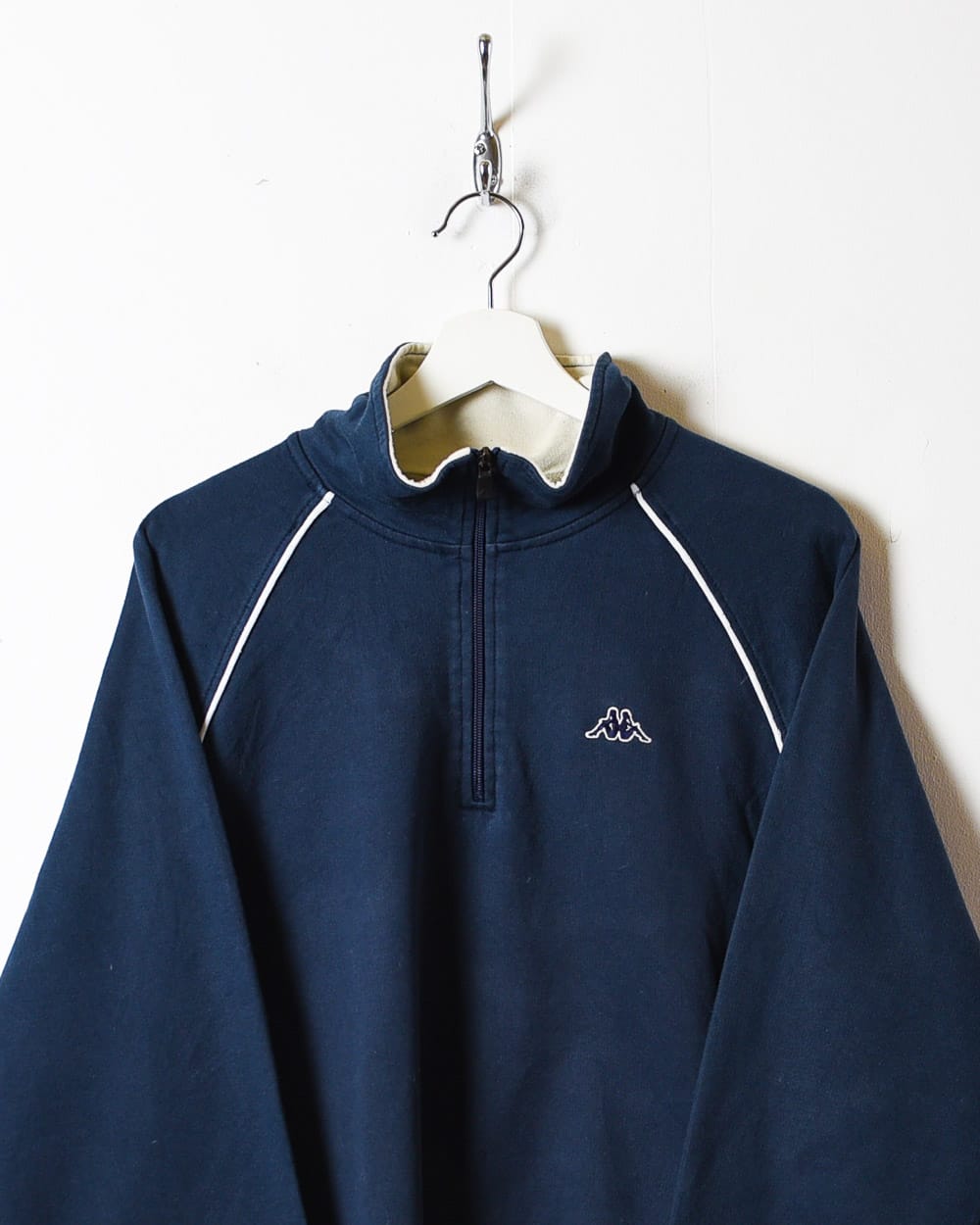 Navy Kappa 1/4 Zip Sweatshirt - Large