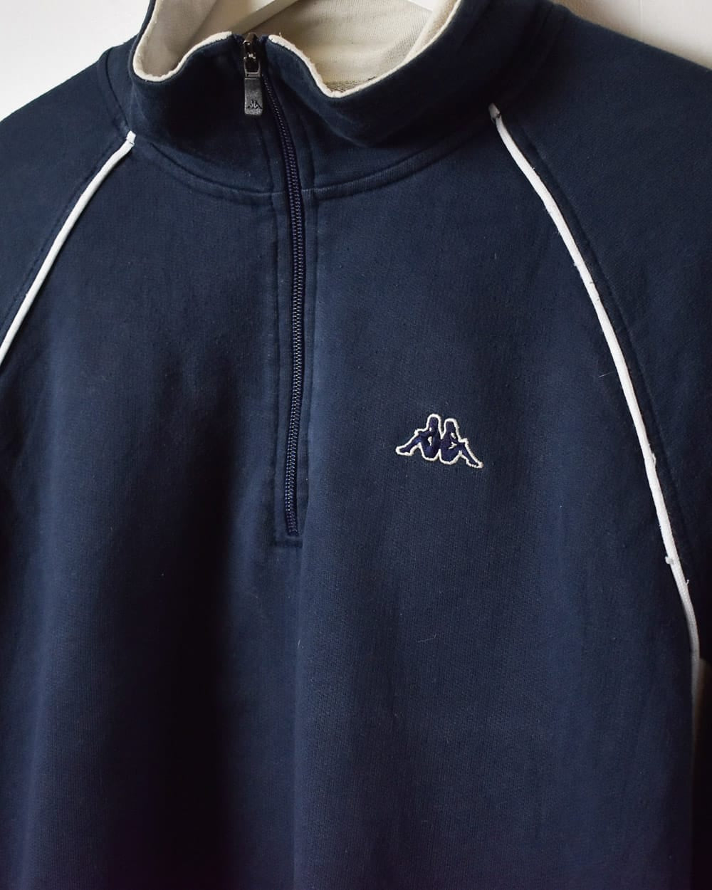 Navy Kappa 1/4 Zip Sweatshirt - Large