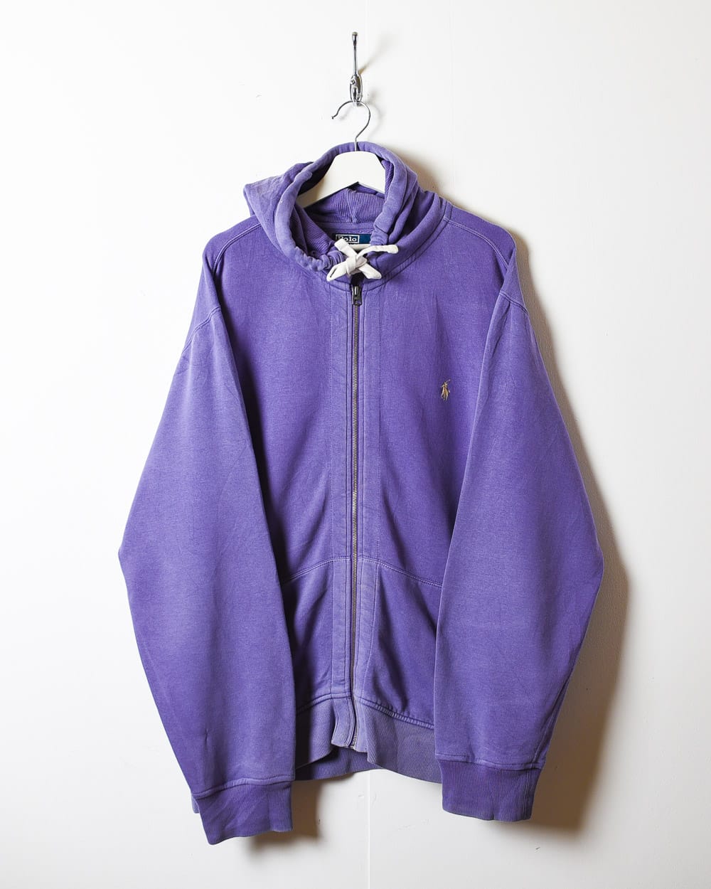 Vintage 00's Polo Ralph Lauren Hoodie Lavendar- high quality Lilac Color Size Medium