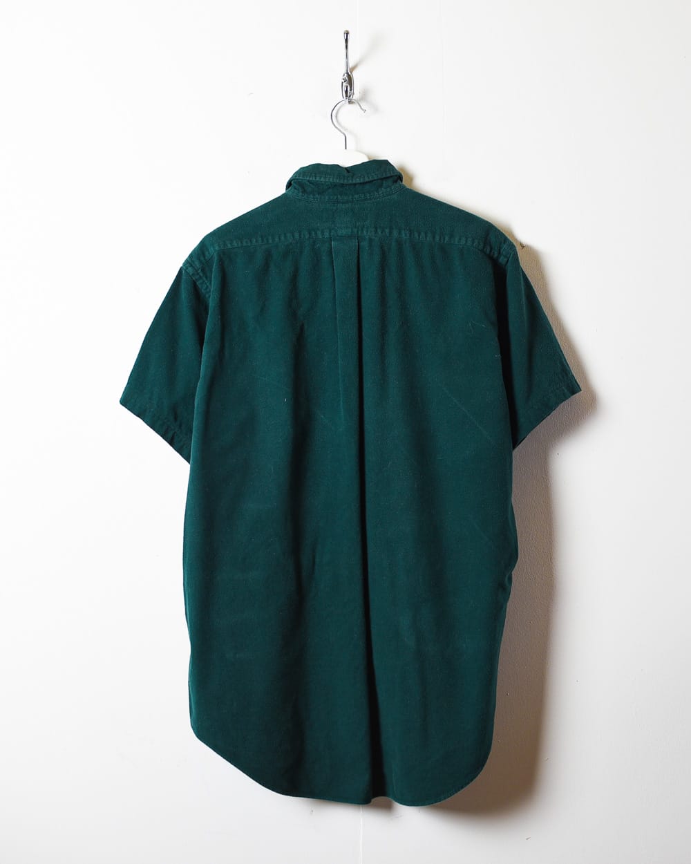 Green Polo Ralph Lauren Reverse Weave Short Sleeved Shirt - Large