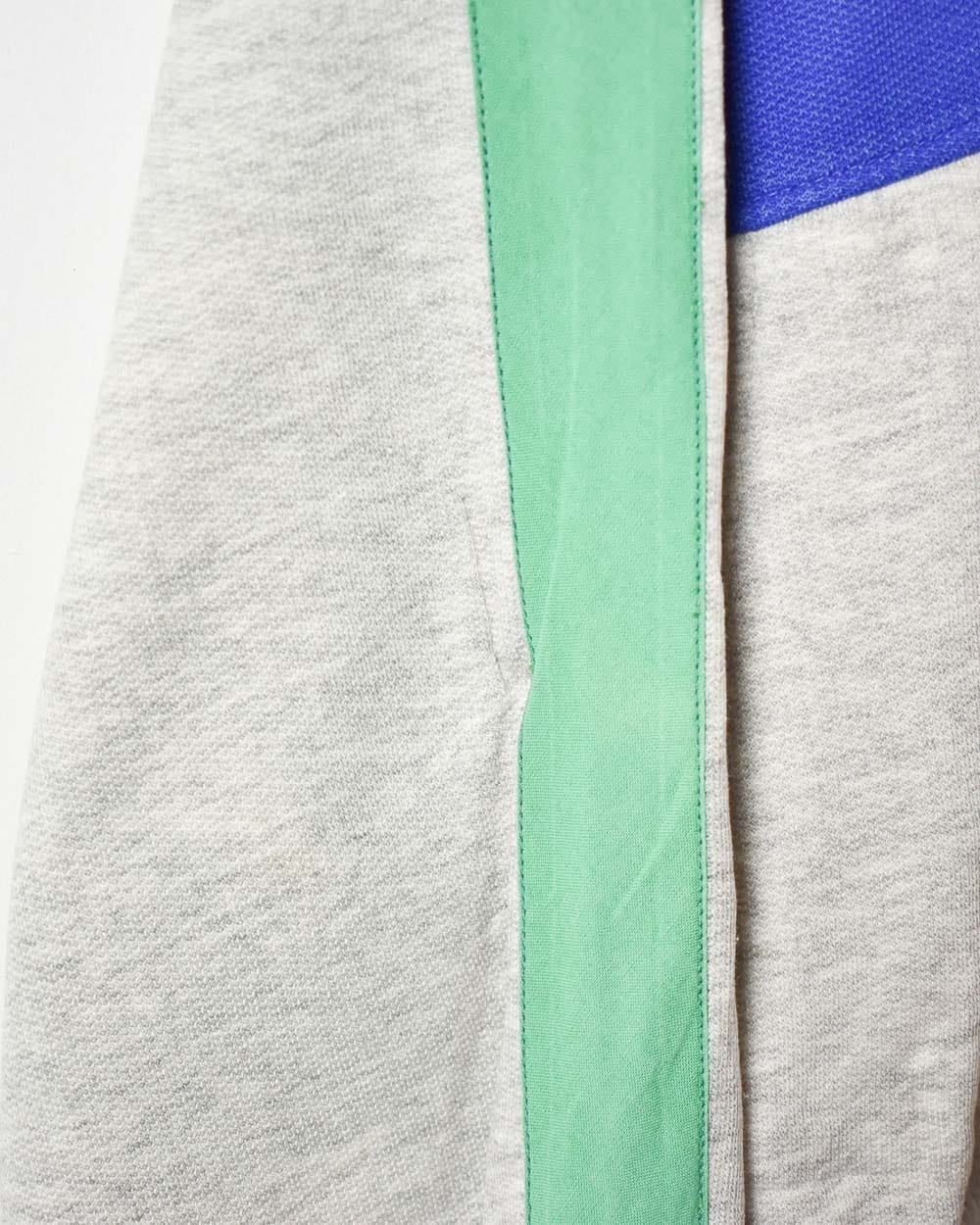 Stone Puma 1/4 Zip Hoodie - Large