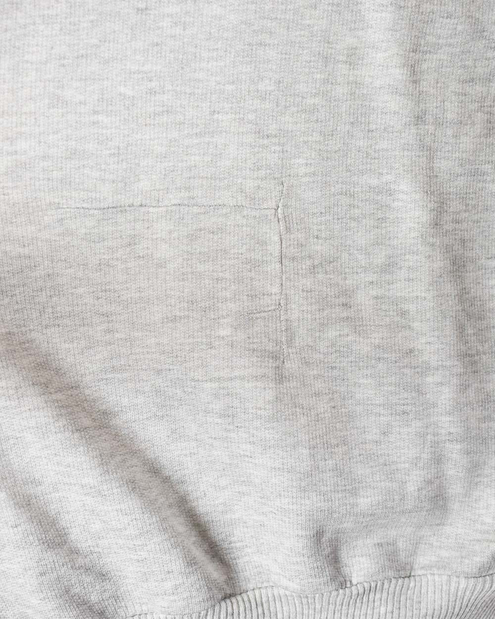 Stone Puma 1/4 Zip Hoodie - Large