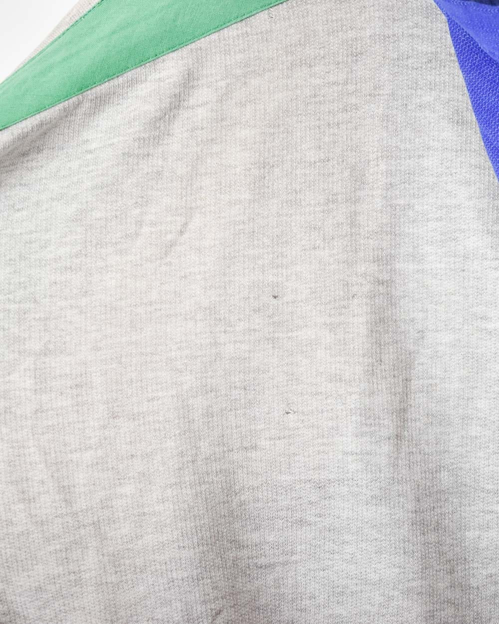 Stone Puma 1/4 Zip Hoodie - Large