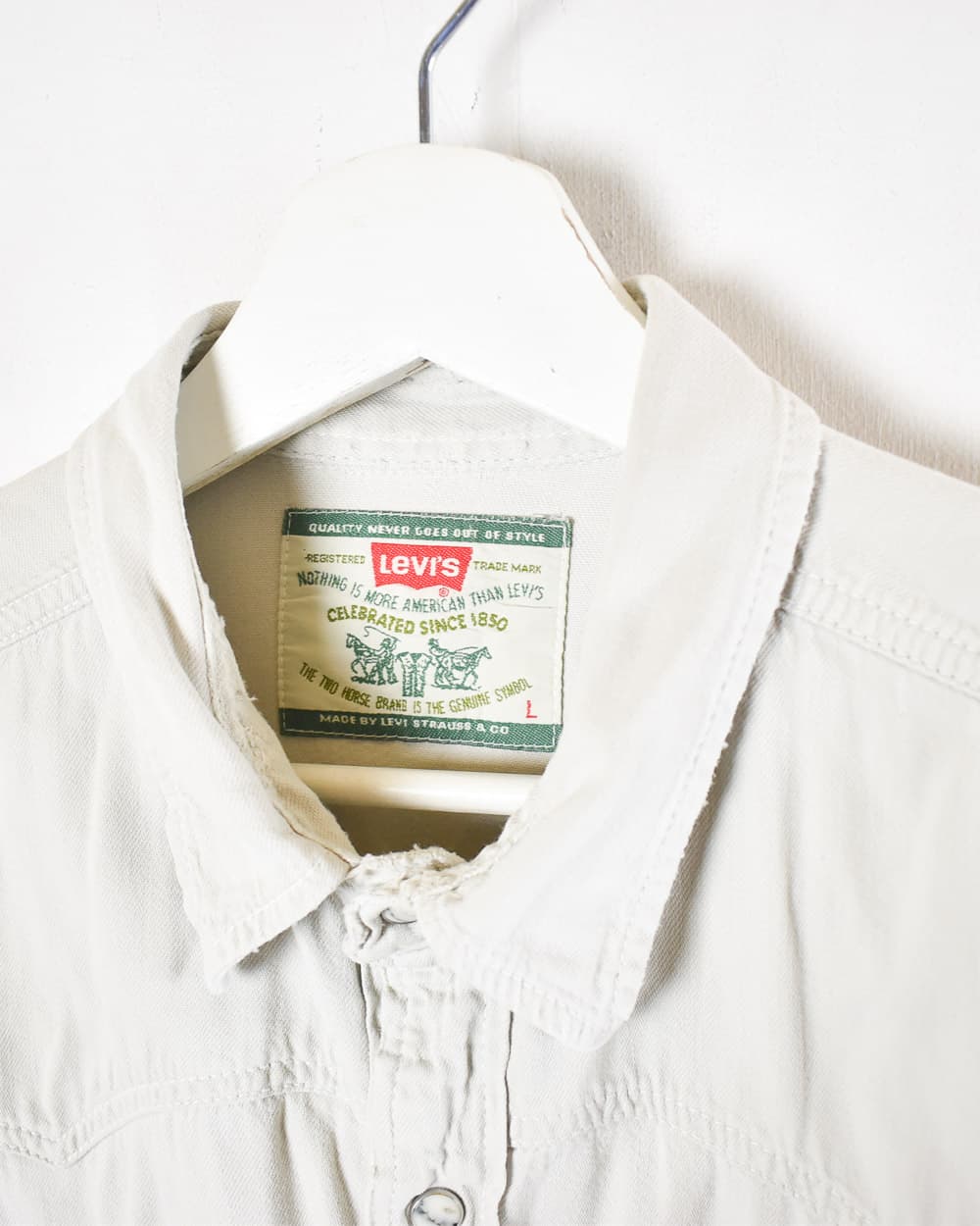 Levi's Shirt - Large - Domno Vintage