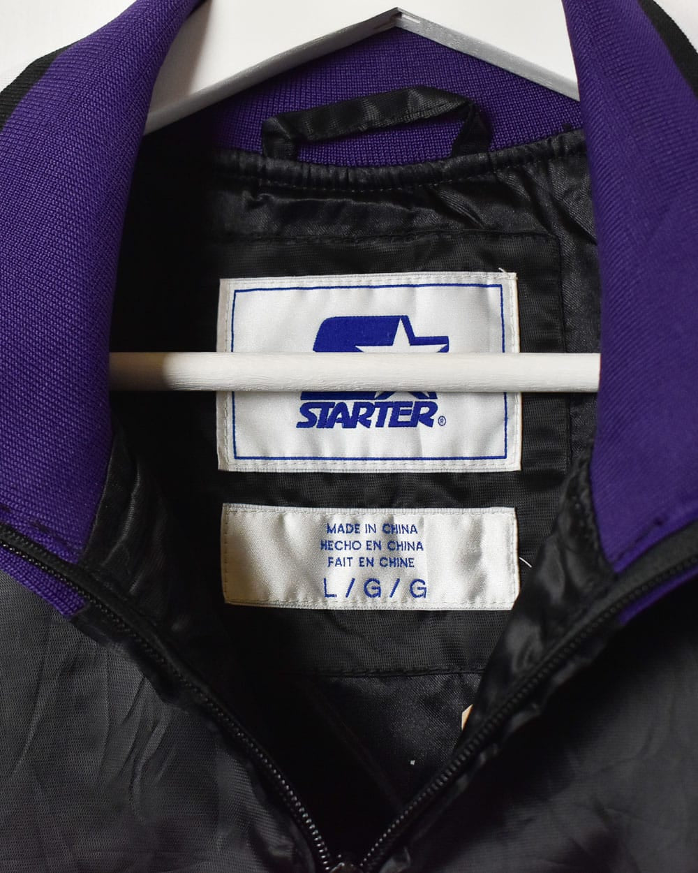 Starter Colorado Rockies Varsity Jacket - Large - Domno Vintage