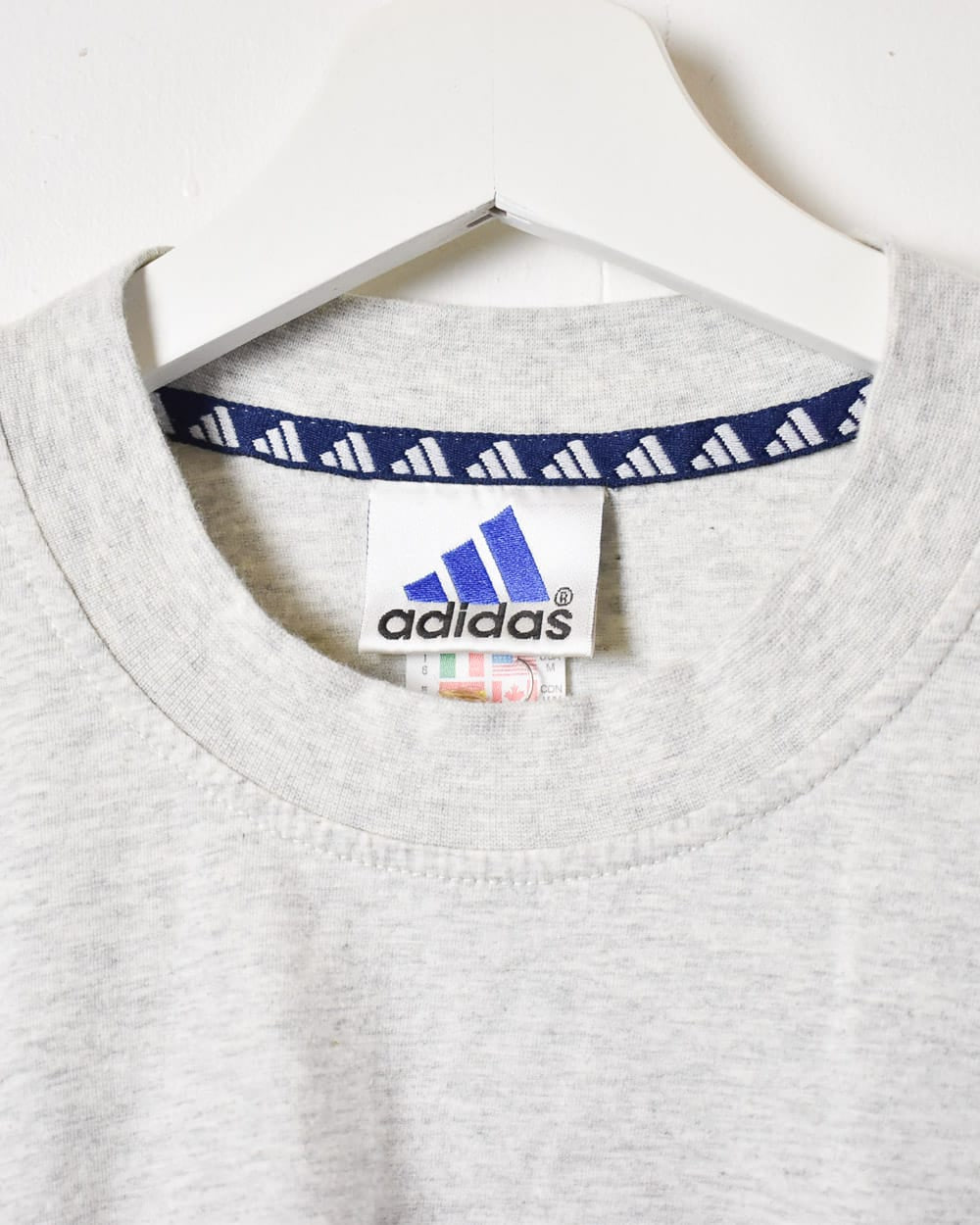 Stone Adidas T-Shirt - Large