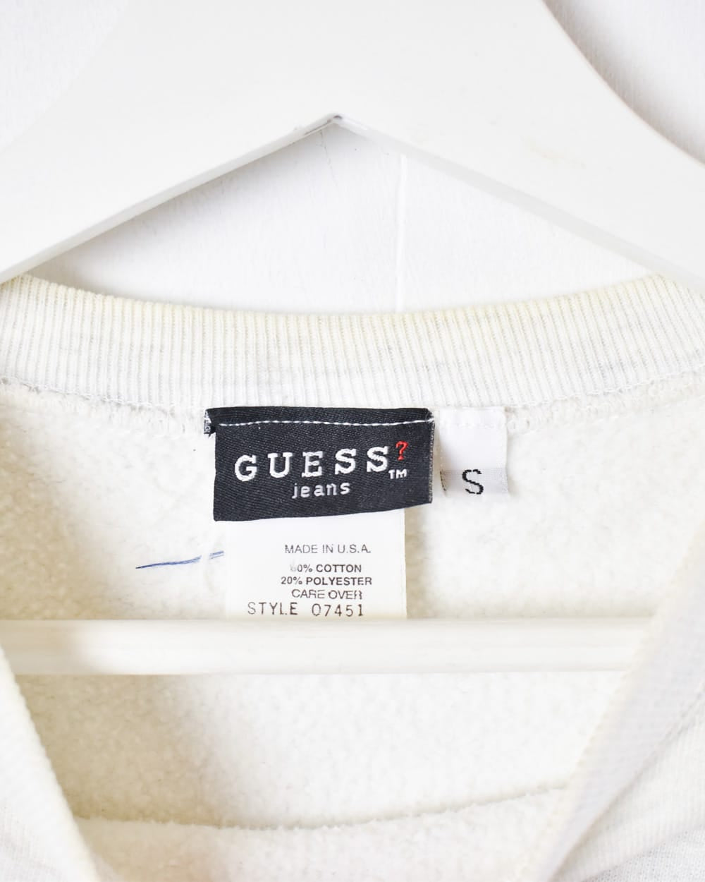 Guess Jeans USA Sweatshirt - X-Small - Domno Vintage
