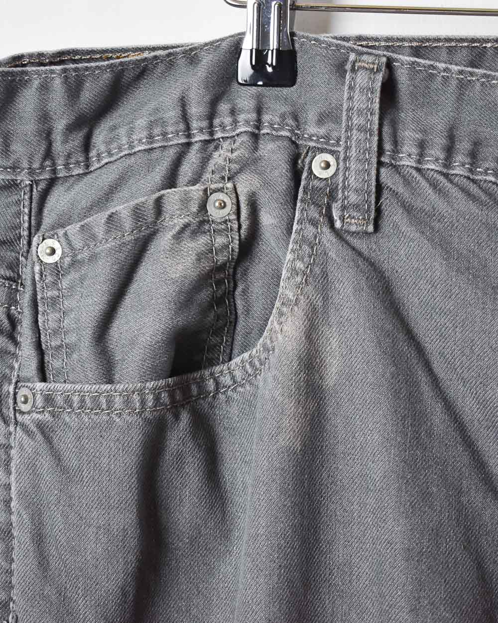 Grey Levi's 569 Jeans - W40 L33