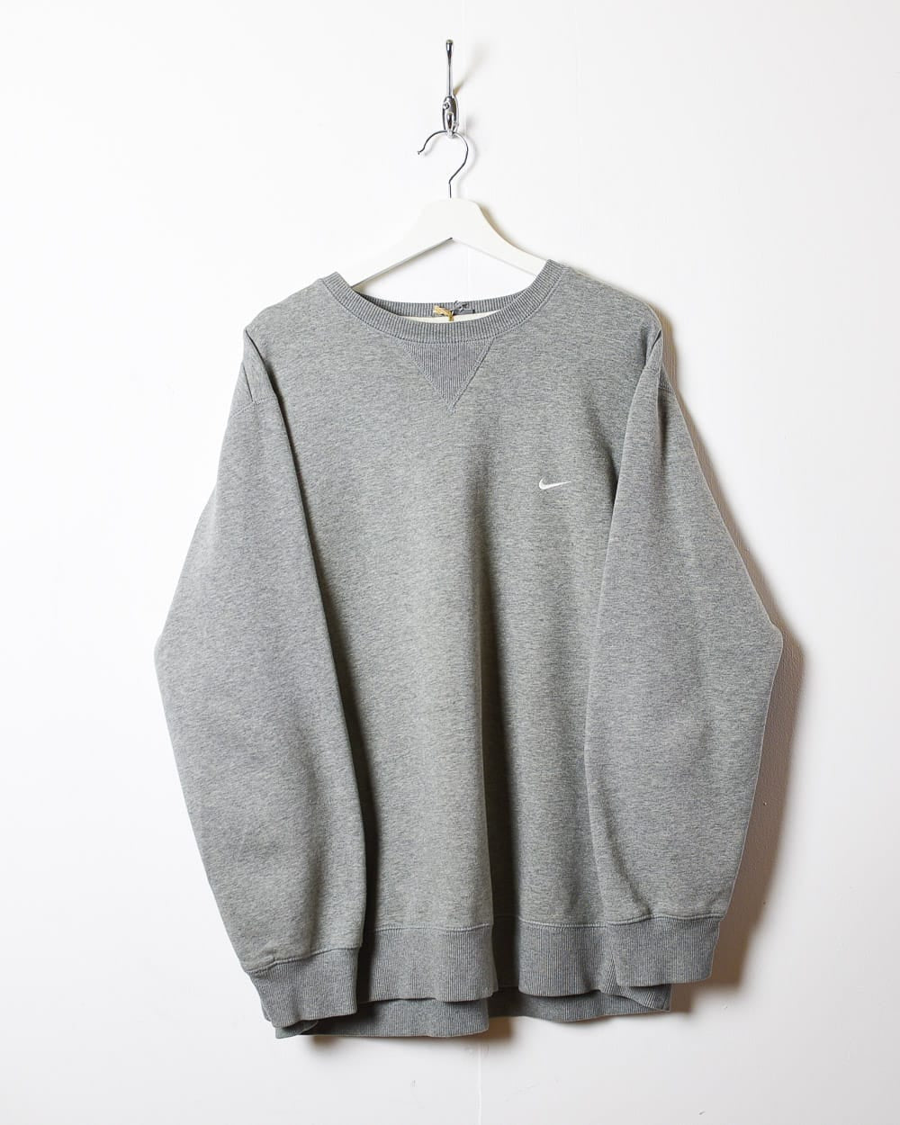 Stone Nike Sweatshirt - X-Large