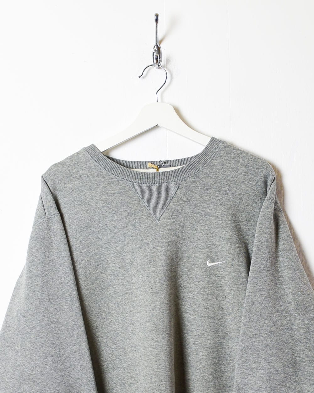 Stone Nike Sweatshirt - X-Large