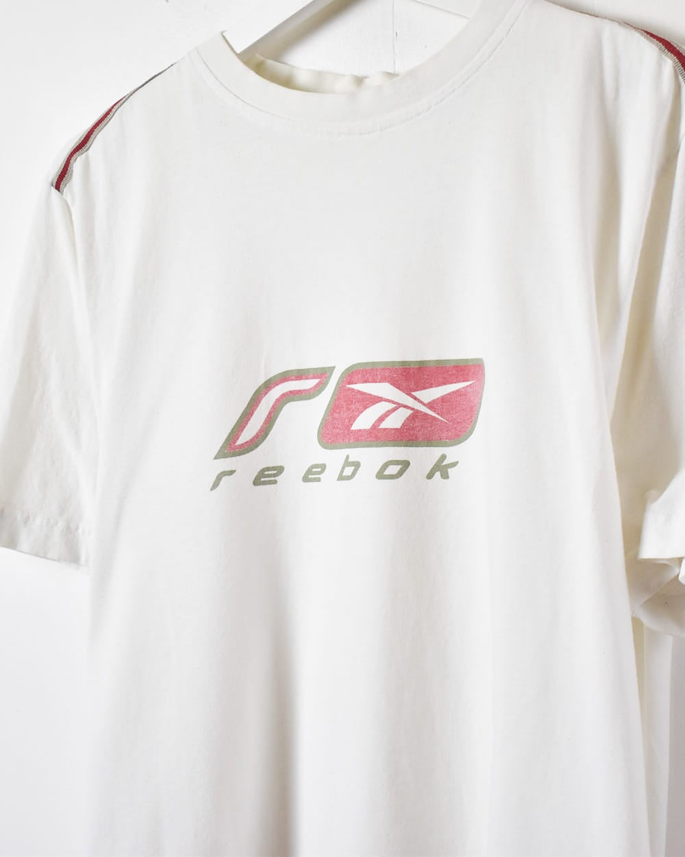 White Reebok T-Shirt - Large