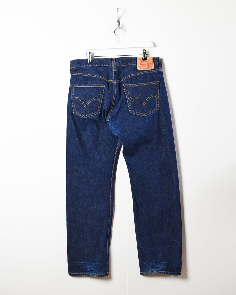Navy Levi's 501 Jeans - W36 L32