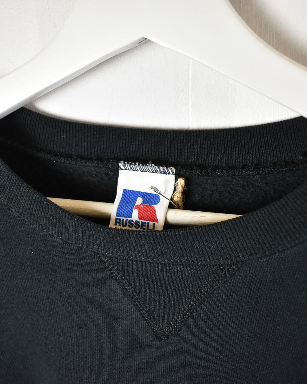 Russell Athletic Blank Sweatshirt - Small - Domno Vintage