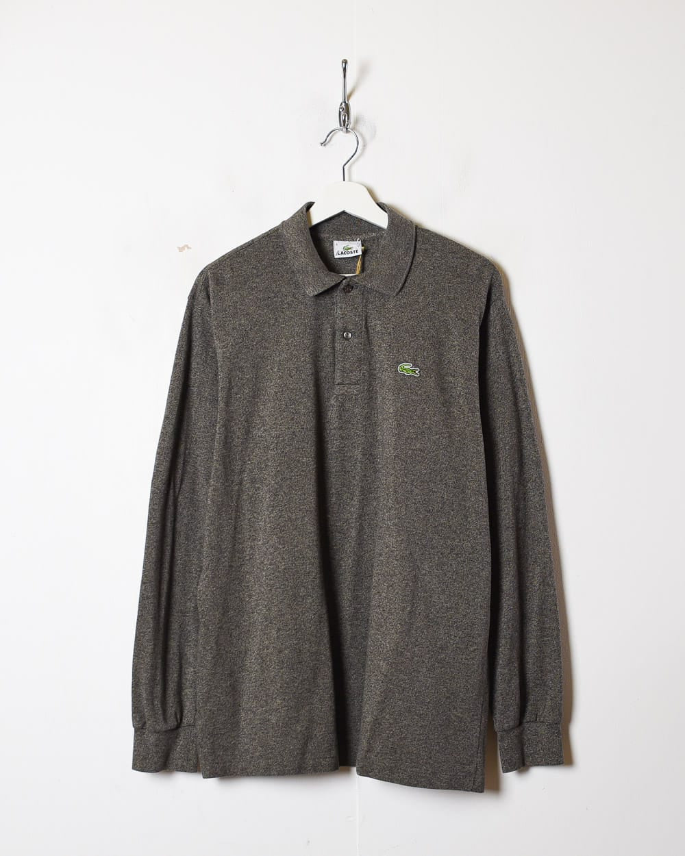Lacoste Long Sleeved Polo Shirt - X-Large - Domno Vintage