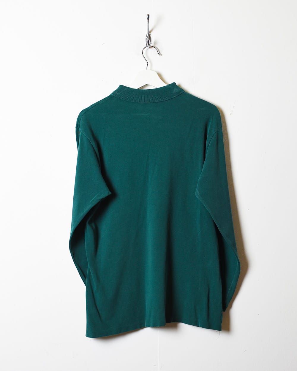 Green Chemise Lacoste Long Sleeved Polo Shirt - Large