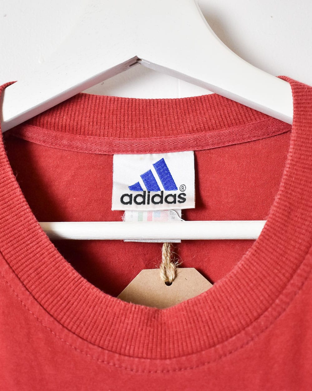 Red Adidas T-Shirt - Large
