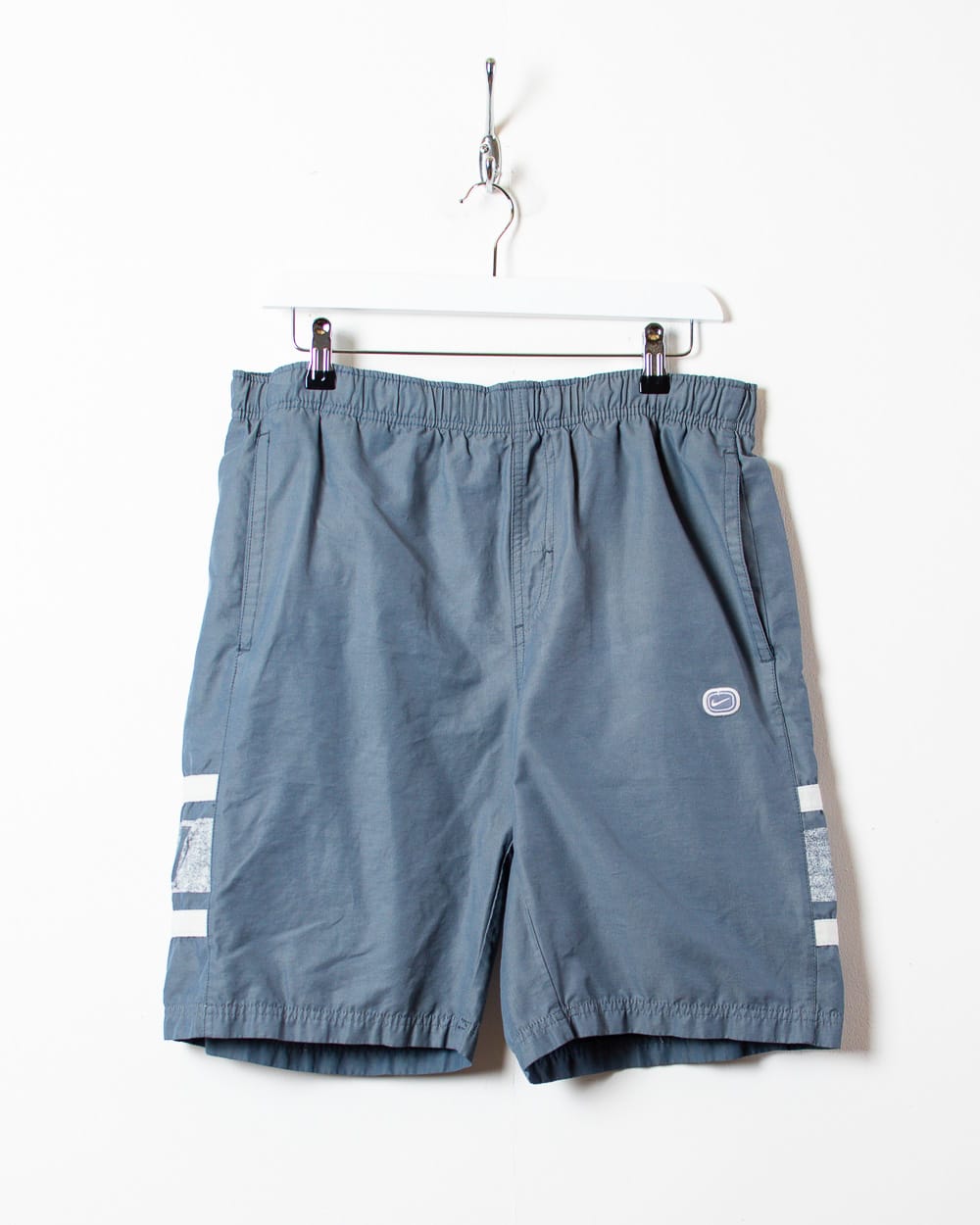 Grey Nike Mesh Shorts - Medium