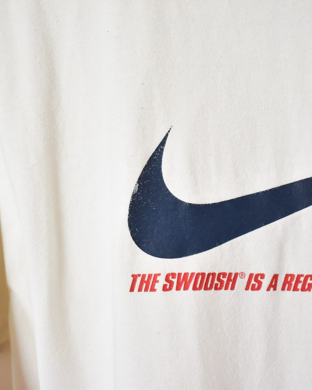 White Nike T-Shirt - Large