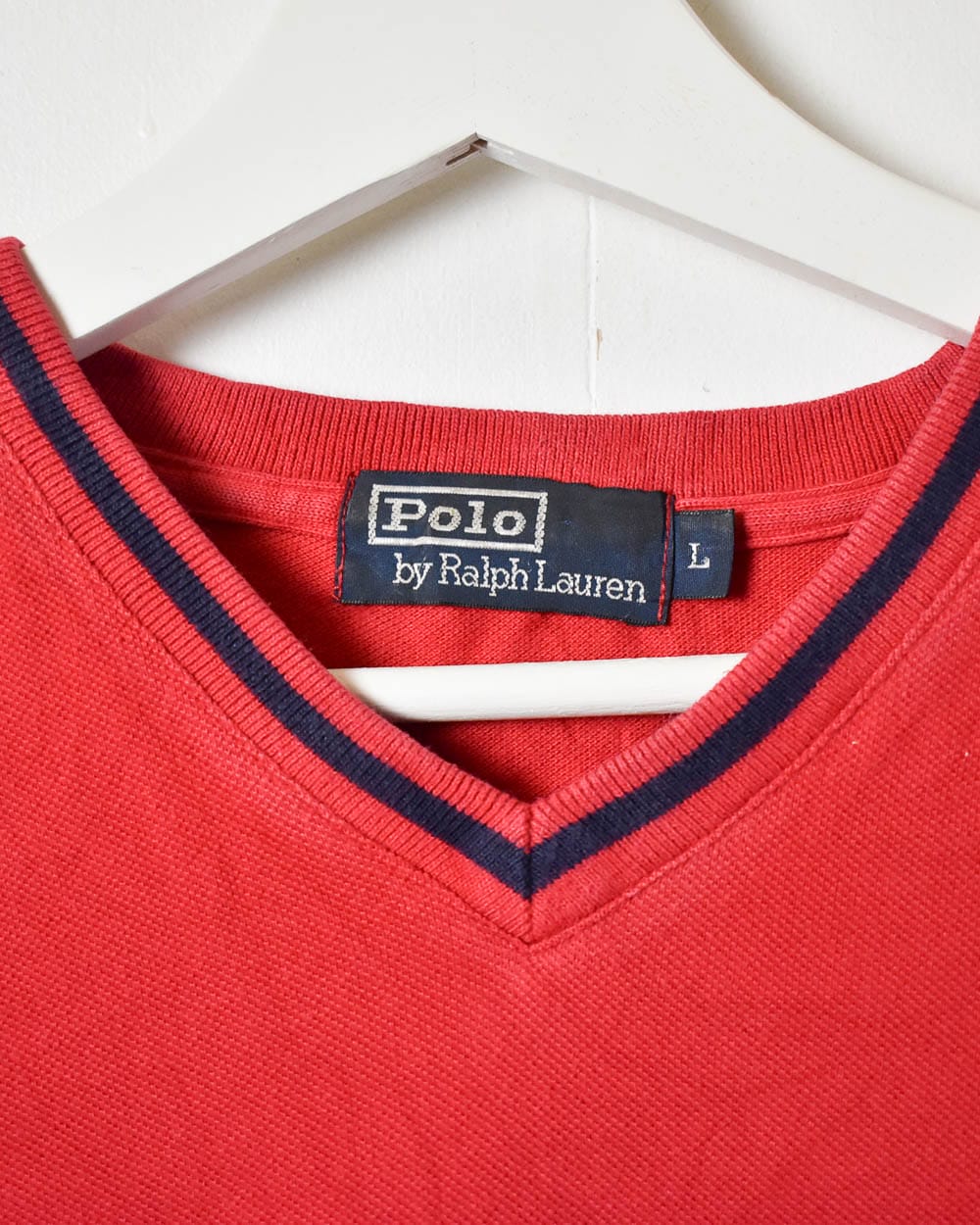 Red Polo Ralph Lauren T-Shirt - Large