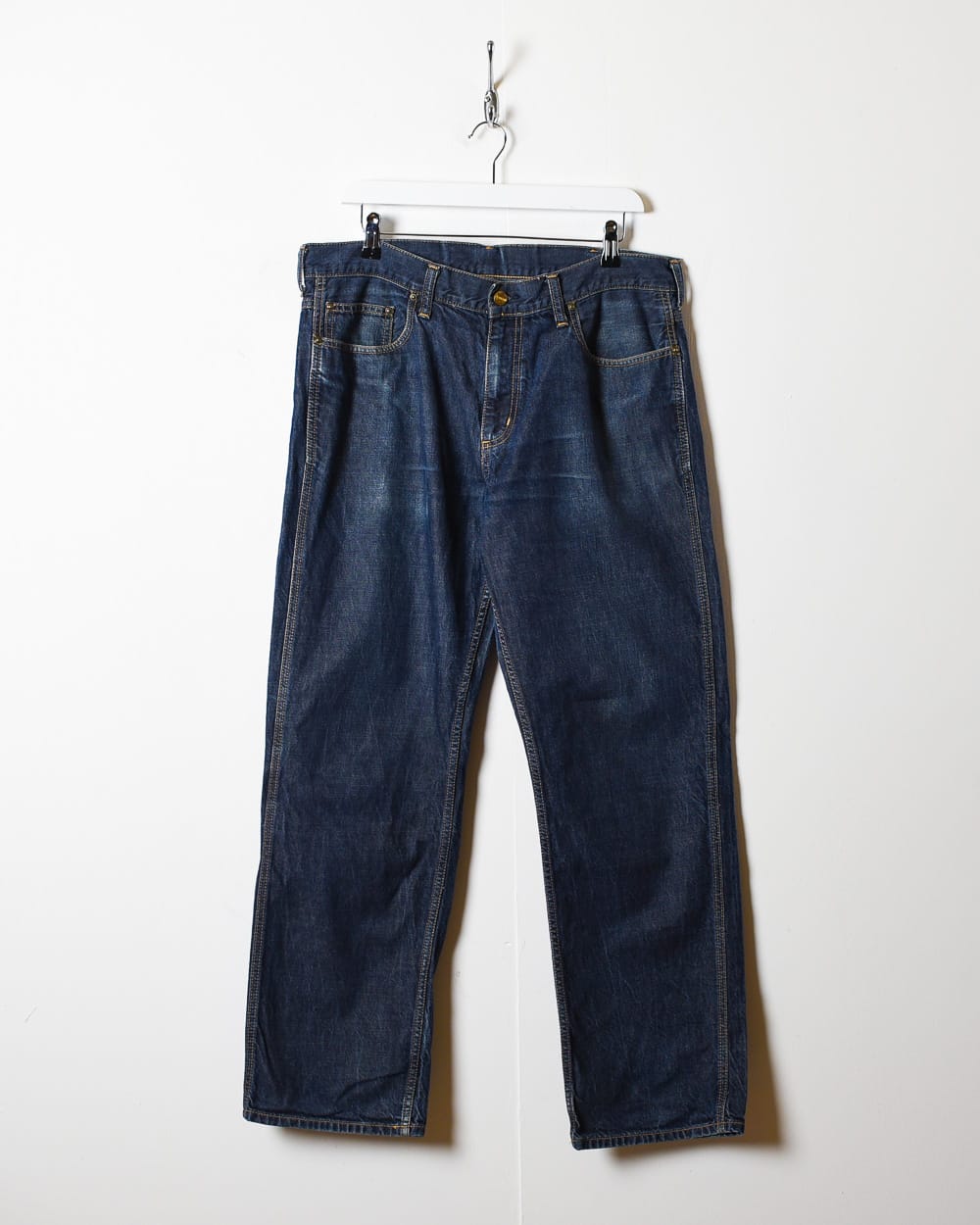 Navy Carhartt Jeans - W36 L32