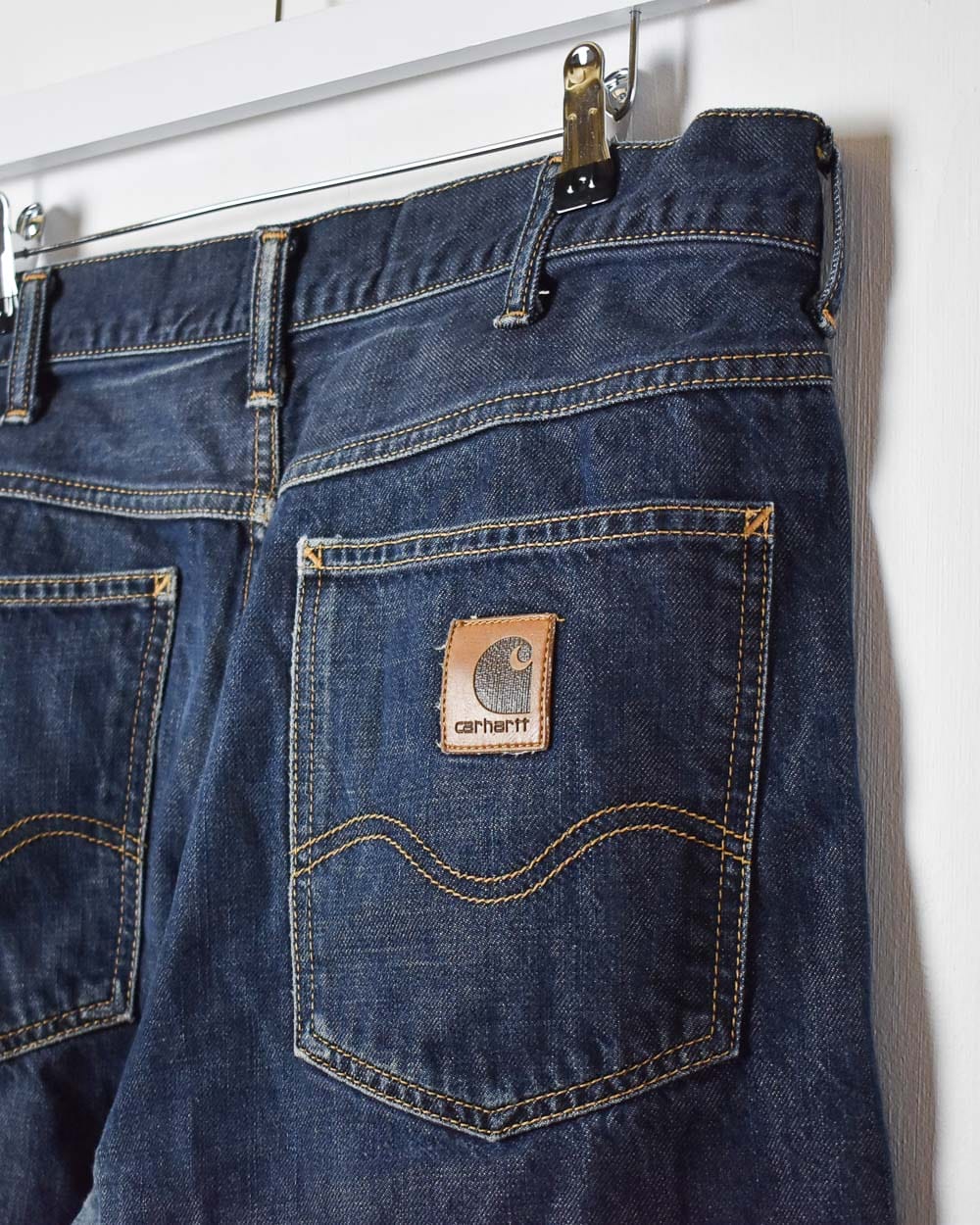 Navy Carhartt Jeans - W36 L32