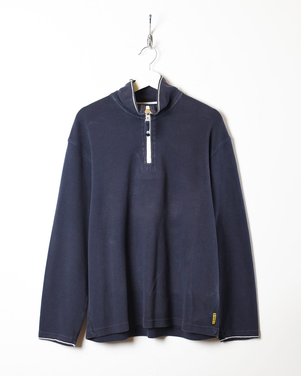 Armani Jeans 1/4 Zip Sweatshirt - Medium - Domno Vintage