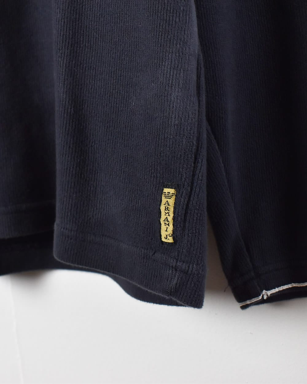 Armani Jeans 1/4 Zip Sweatshirt - Medium - Domno Vintage