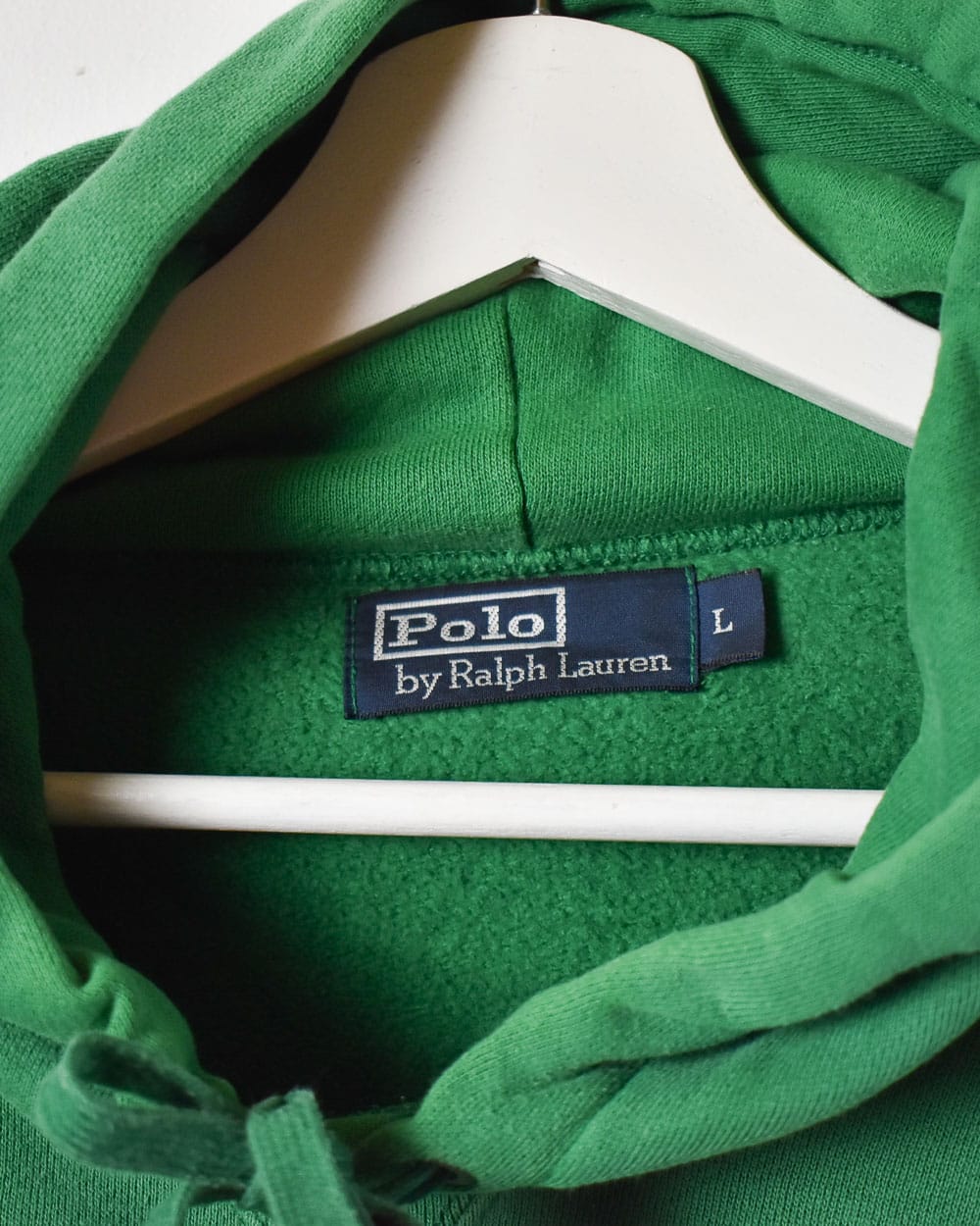 Green Polo Ralph Lauren Hoodie - Large
