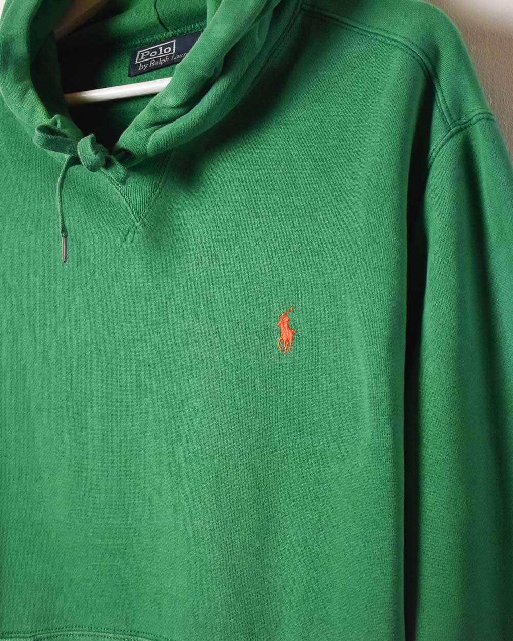 Green Polo Ralph Lauren Hoodie - Large